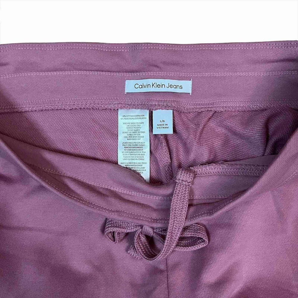 NWT -  Calvin Klein Jeans Women's Jogger Pants (Size: L) - Picture 4 of 4